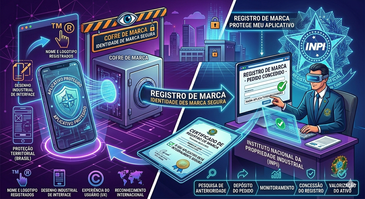 Registro de marca protege aplicativo