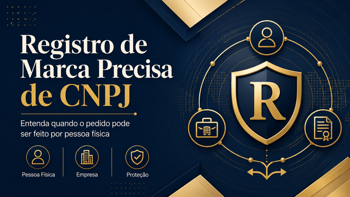Registro de Marca Precisa de CNPJ